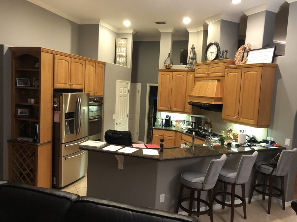 Custom Kitchen Remodeling- stained vs painted cabinets