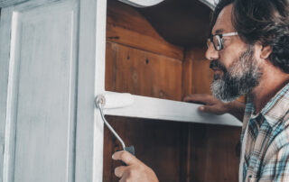 how long does kitchen cabinet painting takes