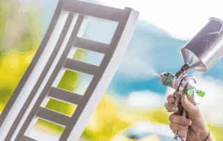 how long does spray paint take to dry for cabinets