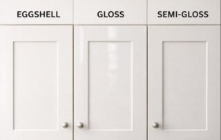 eggshell vs. semi-gloss paint